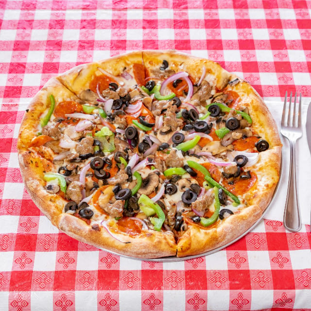 Classic Combo Pizza.